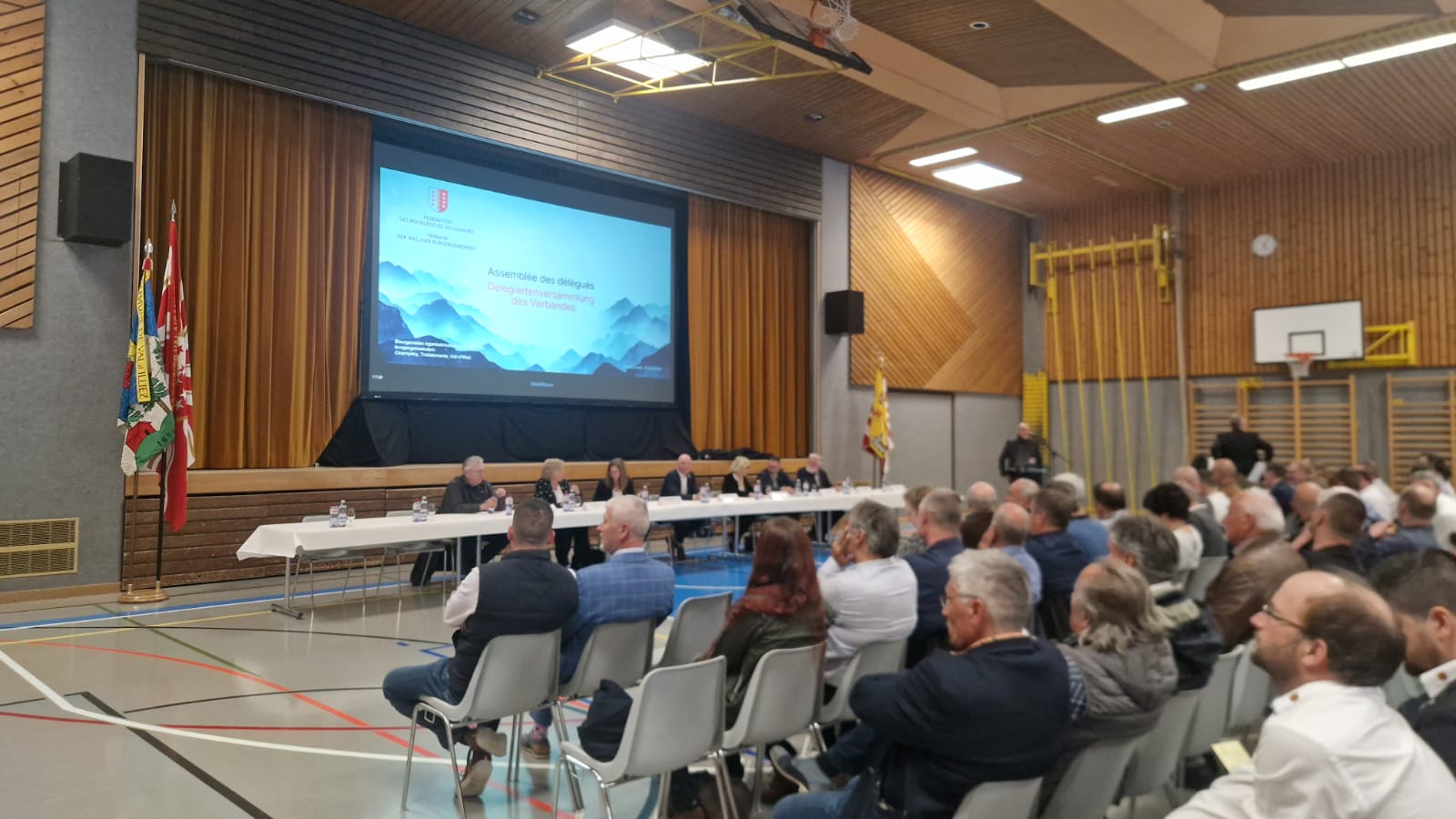 Troistorrents a accueilli l'assemblée générale de la Fédération des bourgeoisies valaisannes